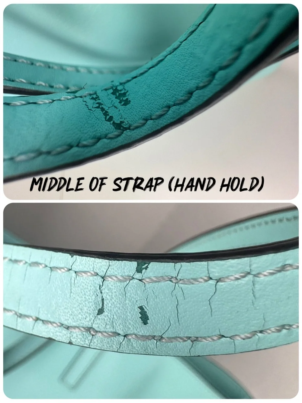Kate Spade Sawyer Street Green-Blue Maxi Shoulder Bag/Tote Smooth Leather W/Bow